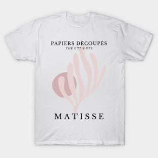 Matisse Cut Outs Rosy Pink Matisse Henri Matisse Matisse T-Shirt